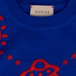 Детский свитер Gucci, синий - фото 3