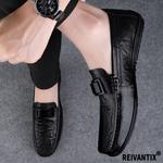 Gommino Лоферы унисекс черный Reivantix - фото 3