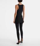 Комбинезон с поясом Coperni, Black - фото 3