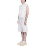 Хлопковые шорты MM6 Maison Margiela, белый - фото 6