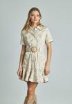 Платье-рубашка Alma en Pena, бежевый - фото