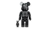 Be@rbrick x A Bathing Ape(R) x Neighborhood(R) 100% и 400% «Черный» - фото