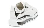 Кроссовки oversized sneaker 'white black print' Alexander Mcqueen, белый - фото 4