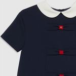 Детское платье Gucci, темно-синий - фото 3