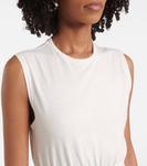 Хлопковое джерси миди-платье Toteme, Off-White - фото 4