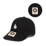 Хлопковая бейсболка унисекс MLB, черный - фото 4