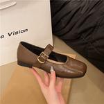 LEXON Бежевые балетки Mary Jane, цвет Beige - фото 10