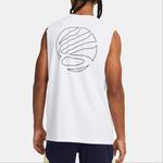 Майка Curry In The Same Series для мужчин, белый Under Armour, белый - фото 4