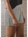 Пижамные шорты с черно-белым узором LASCANA - фото 3