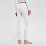 CALVIN KLEIN Термобрюки женские Облачная белизна, 100-Светло-серый белый - фото 4