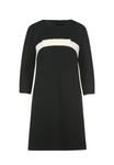 Платье Luisa Spagnoli Jumper dress, Nero/Panna/Black - фото 5