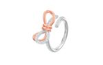 Кольцо с бантом Lifelong Bow Rings Swarovski - фото 7