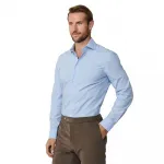 Рубашка Hackett Formal Gingham, синий - фото 5