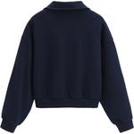 Свитшот женский GAP, синий - фото 2