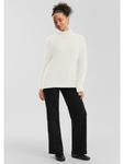 Вязаный свитер в цвете 0200_cream QS - фото 5