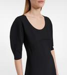 Вязаное мини-платье Stella McCartney, черный - фото 4