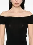 Топ с вырезом Бардо Bompard, черный - фото 5