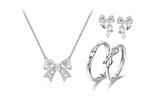 Женское ожерелье GIFU, Bow Necklace + Bow Couple Ring - фото 13