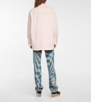 Хлопковая джинсовая куртка Stella McCartney, Peach Denim - фото 3