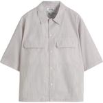 COS Рубашка мужская Pink/Stripes - фото