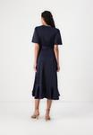Платье для особых случаев YASTHEA WRAP DRESS YAS, темно-синий - фото 3