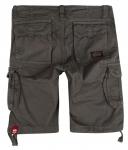 Шорты Alpha Industries Jet Short, серый - фото 2