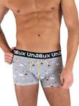 Боксеры UNABUX  RUPERT, синий/серый - фото 5