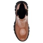 Ботинки челси Hestia Guess, cognac/black patent - фото 3
