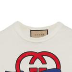 Футболка 2000s Interlocking G GUCCI, бежевый - фото 12