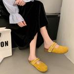 Закрытые тапочки для женщин TAFN, синий - фото 4