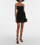 Бархатные сандалии Cleo 80 Rene Caovilla, черный - фото 2