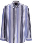 BOSS рубашка Lambey в полоску, синий - фото