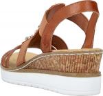 Сандалии Rieker, Brown - фото 6