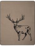 Одеяло biederlack Wohn Winterzauber, цвет deer - фото 3