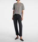 Вязаный кашемировый топ Lila The Row, Grey Melange - фото 2