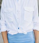 Блузка Allison белого цвета DEAR JOHN DENIM - фото 2