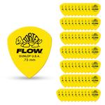 Медиаторы Dunlop Tortex Flow STD PK-72, 73 мм, упаковка из 72 штук - фото