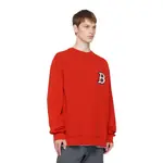 Свитшот унисекс красный MLB - фото 5