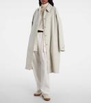 Рубашка из хлопка и кашемира Luka The Row, White - фото 7