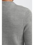 Свитер !SOLID, серый - фото 6