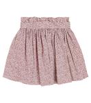 Хлопковая юбка tuie с цветочным принтом Bonpoint, розовый - фото 4