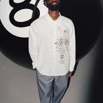 Рубашка world tour logo shirt 'white' Stussy, белый - фото 4