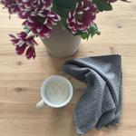 Чайные полотенца Zollner, 45x60 см, серо-коричневый - фото 4