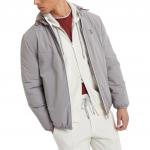 Водостойкая куртка с капюшоном на молнии Brunello Cucinelli, светло серый - фото 5