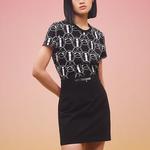 Футболка женская Hermes с рисунком, черный - фото 2