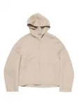 Худи на молнии Acne Studios, нейтральный - фото