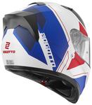 Шлем Bogotto v128 strada, Blue/Red/White - фото 3