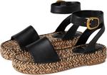 Сандалии Vince Camuto Darna Espadrille Platform Sandals, черный - фото