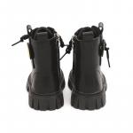 Детские кожаные сапоги Kids Budding, Ecru - фото 9