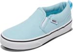 Vans Asher Slip-On для девочек, Canvas Crystal Blue - фото